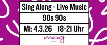 Event-Image for 'Moxy Sing-Along'
