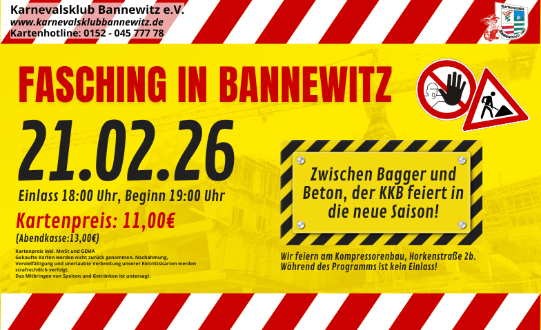 Fasching in Bannewitz Tickets