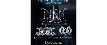 Event-Image for 'Atmospherie Black Metal Night: Enisum, Belore & Asgard'