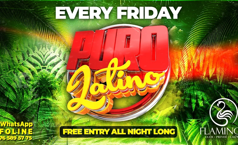 Event-Image for 'PURO LATINO EVERY FRIDAY @ FLAMINGO CLUB ZÜRICH'