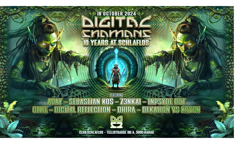 Event-Image for 'Digital Shamans Records 10 Years Party at Schlaflos Club-AG'