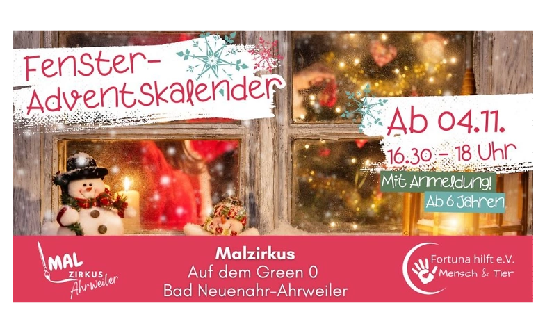 Fenster Adventskalender ${singleEventLocation} Billets