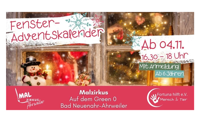 Fenster Adventskalender ${singleEventLocation} Billets