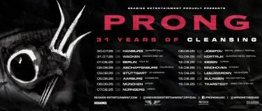 Event-Image for 'PRONG European Tour - Special Guest Escuela Grind'