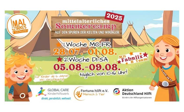 Mittelalterliches Sommercamp 2025 Woche 2 ${singleEventLocation} Billets