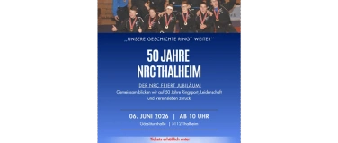 Event-Image for 'NRC THALHEIM - 50 Jahre Jubil&auml;um'