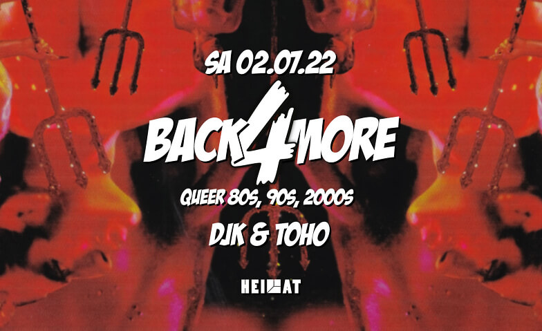 Back4More: Queer 80s & 90s at HEIMAT Heimat, Basel Tickets