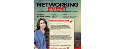 Event-Image for 'Shaukat Khanum Memorial Cancer Hospital'