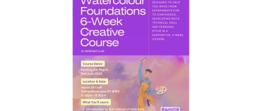 Event-Image for 'HOUSE OF CRAFT &ndash;  6 Weeks Watercolour Course'