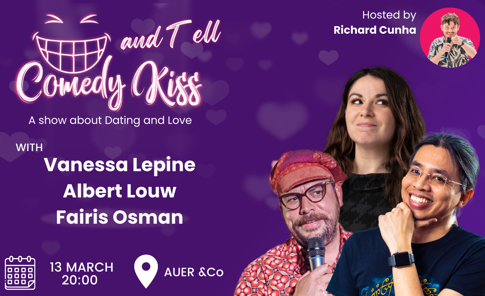 Comedy Kiss &amp; Tell Tickets