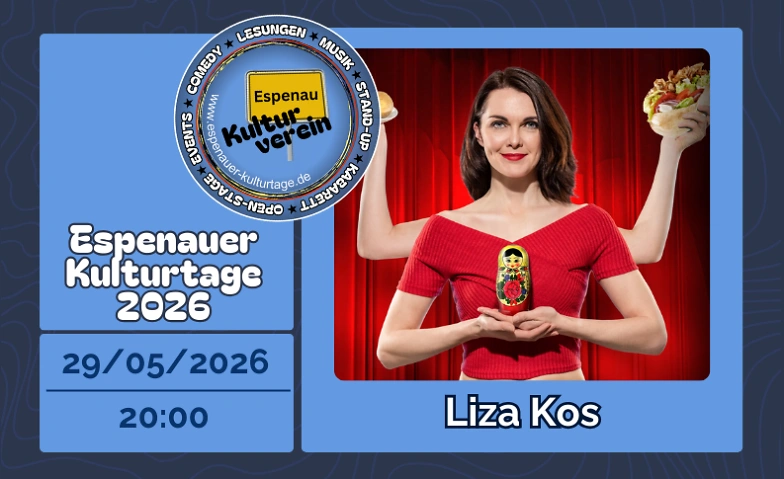 Espenauer Kulturtage 2026 - Liza Kos Tickets