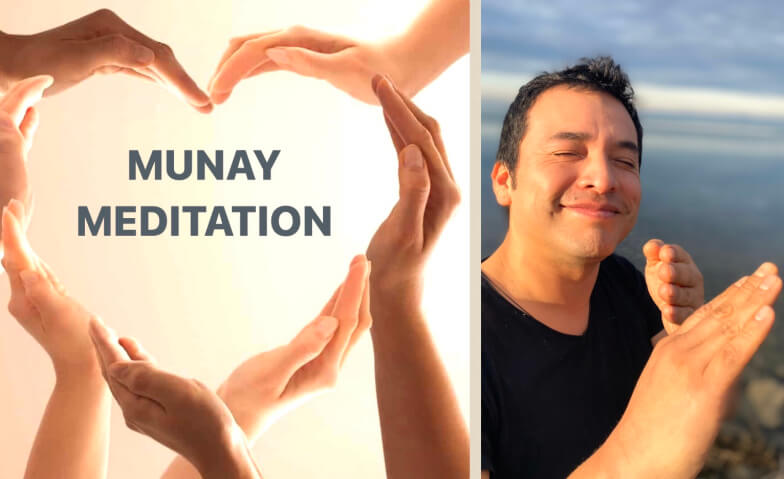 MUNAY  – LOVE MEDITATION  –  Mit Ángel in Englisch Online-Event Tickets