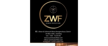 Event-Image for 'INTERNATIONALE UHREN & SCHMUCK MESSE KONGRESSHAUS ZURICH'