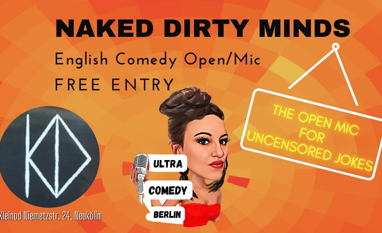 Event-Image for 'Naked Dirty Minds The English Comedy Mic'