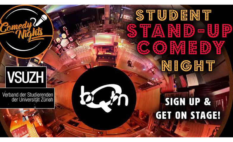 Student Standup Comedy Night at bQm BQm Culture Café & Bar, Zürich Tickets
