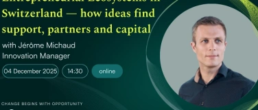 Event-Image for 'Entrepreneurial Ecosystems in Switzerland'