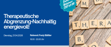 Event-Image for 'Therapeutische Abgrenzung-Nachhaltig energievoll!'
