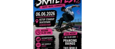 Event-Image for 'Skaterfest Getup Standup Skatepark Ueberstorf'