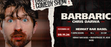 Event-Image for 'BARBARIC - EnglishStand Up Comedy with Chris Darwa in Basel'