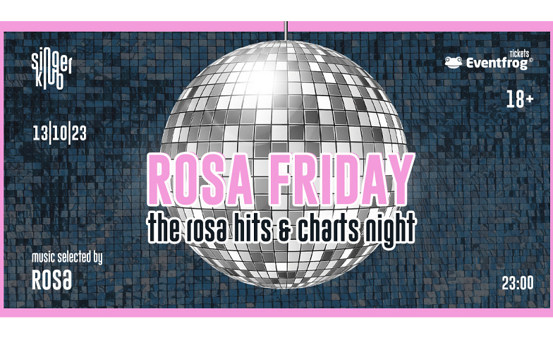 ROSA Friday singer klub, Marktplatz 34, 4001 Basel Tickets