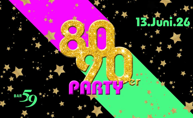 B59 80s 90s Party w/ Swiss Juan Paulo Bar59, Luzern Tickets