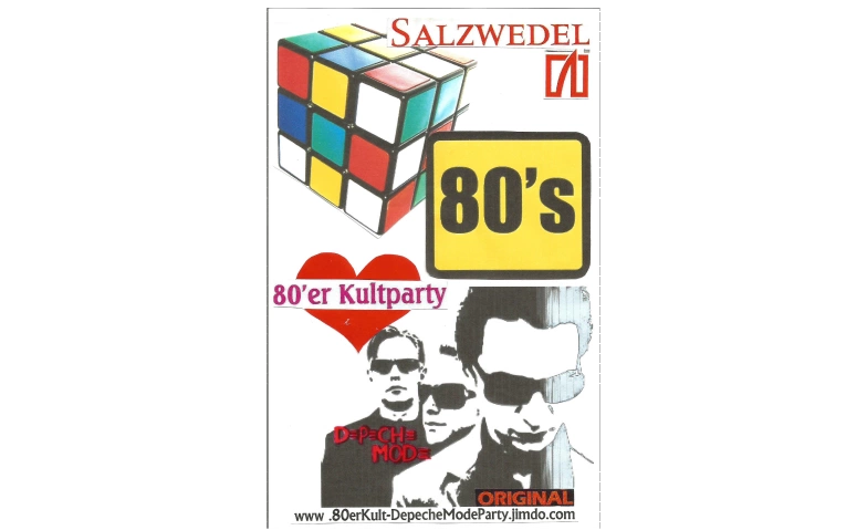 80'er Kultparty - Salzwedel-   Das Original seit 1996 ! ${singleEventLocation} Tickets