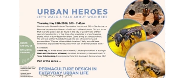 Event-Image for 'Urbane Helden: SpazierGang auf den Spuren Von WildBienen'