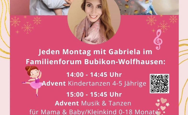 Event-Image for 'Mama und Baby Adventskurs - Musik und Tanzen mit Gabriela'