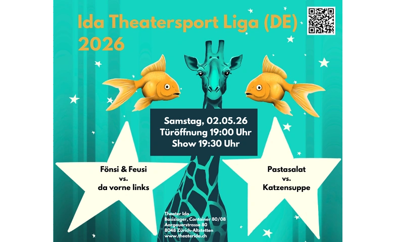 Ida Theatersport Liga 02.05.2026, DE Tickets
