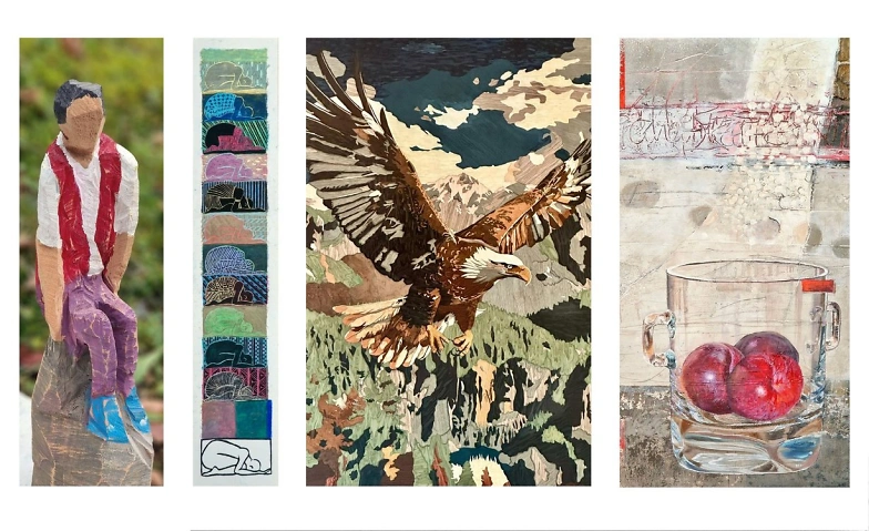 Event-Image for 'Bilder, Furnierbilder, Holzskulpturen'