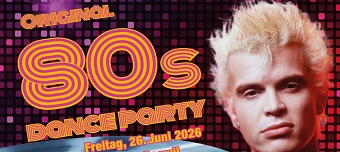Event organiser of Original 80s Dance Party