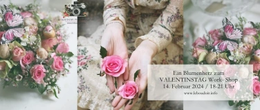 Event-Image for 'Valentinstag Blumenherz Kurs inkl.  Tea Time'
