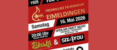 Event-Image for '100 Jahre Feuerwehr Eimeldingen – Open-Air Jubiläumsparty'