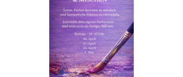 Event-Image for 'Farben verstehen & bewusst mischen &ndash; Malkurs f&uuml;r Erwachsene'