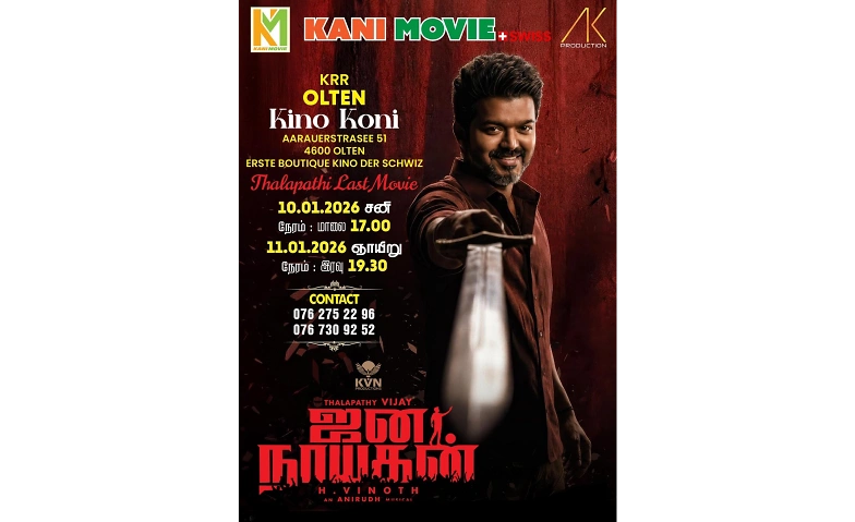 Event-Image for 'Jana Nayagan at KINOKONI Olten'