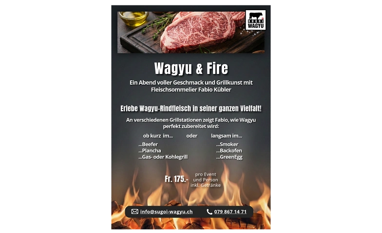 Event-Image for 'Wagyu & Fire'