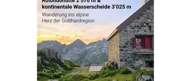 Event-Image for 'Rotondohütte 2’570 m & kontinentale Wasserscheide 3’025 m'