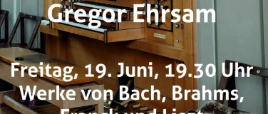 Event-Image for 'Abschiedskonzert Gregor Ehrsam, Orgel'