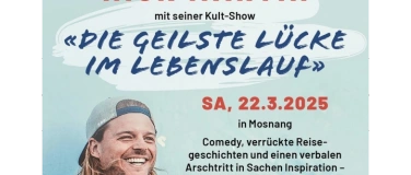 Event-Image for 'Nick Martin - die geilste Lücke im Lebenslauf - Reisecomedy'