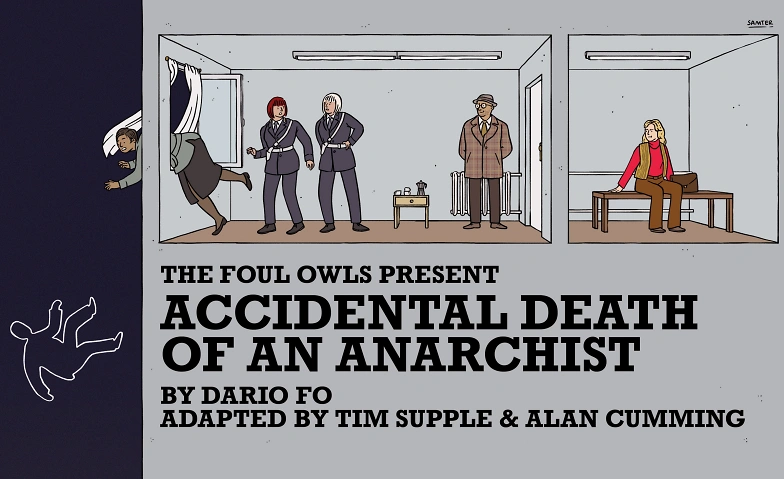 Event-Image for 'Accidental Death of an Anarchist by Dario Fo'