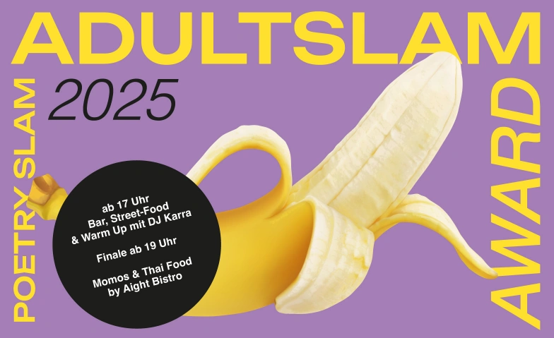 ADULT SLAM Award 2025 - Das Poetry Slam Finale im NOVA. NOVA.Theater, Spitalstrasse 1, 8330 Pfäffikon Tickets