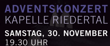 Event-Image for 'Adventskonzert Kapelle Riedertal'