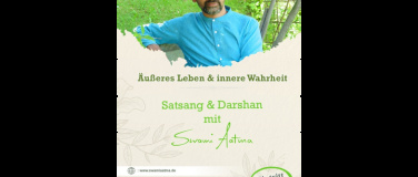 Event-Image for 'Äußeres Leben & innere Wahrheit – Satsang & Darshan mit Swam'