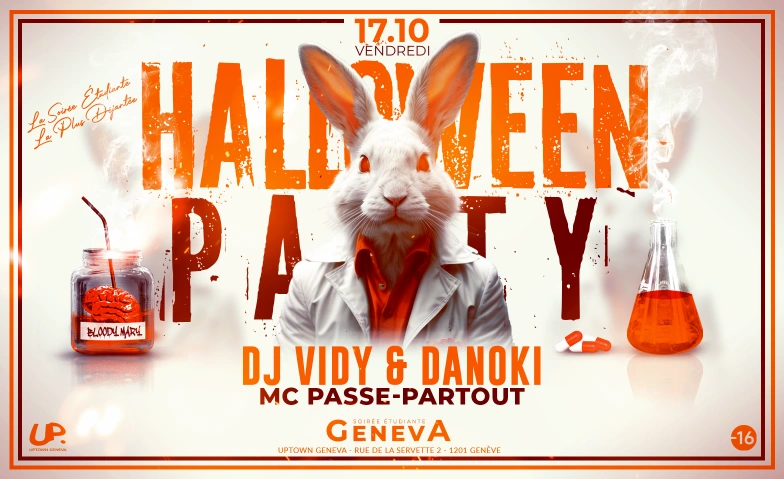 STUDENT PARTY GENEVA - HALLOWEEN PARTY UpTown Geneva, Rue de la Servette 2, 1201 Genève Tickets
