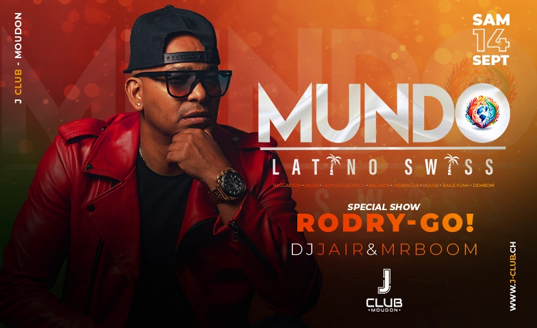 Event-Image for 'Mundo Latino Swiss - CONCERT - RODRY-GO!'