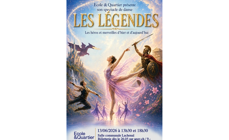 Ecole et Quartier - Spectacle de danse 2026 Billets