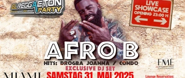 Event-Image for 'AFRO B  LIVE SHOWCASE'
