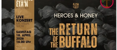 Event-Image for 'Heroes & Honey in THE RETURN OF THE BUFFALO'