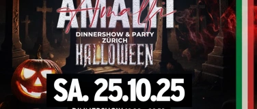 Event-Image for 'AMALFI • DINNERSHOW & PARTY • 25.10.25 • HALLOWEEN'