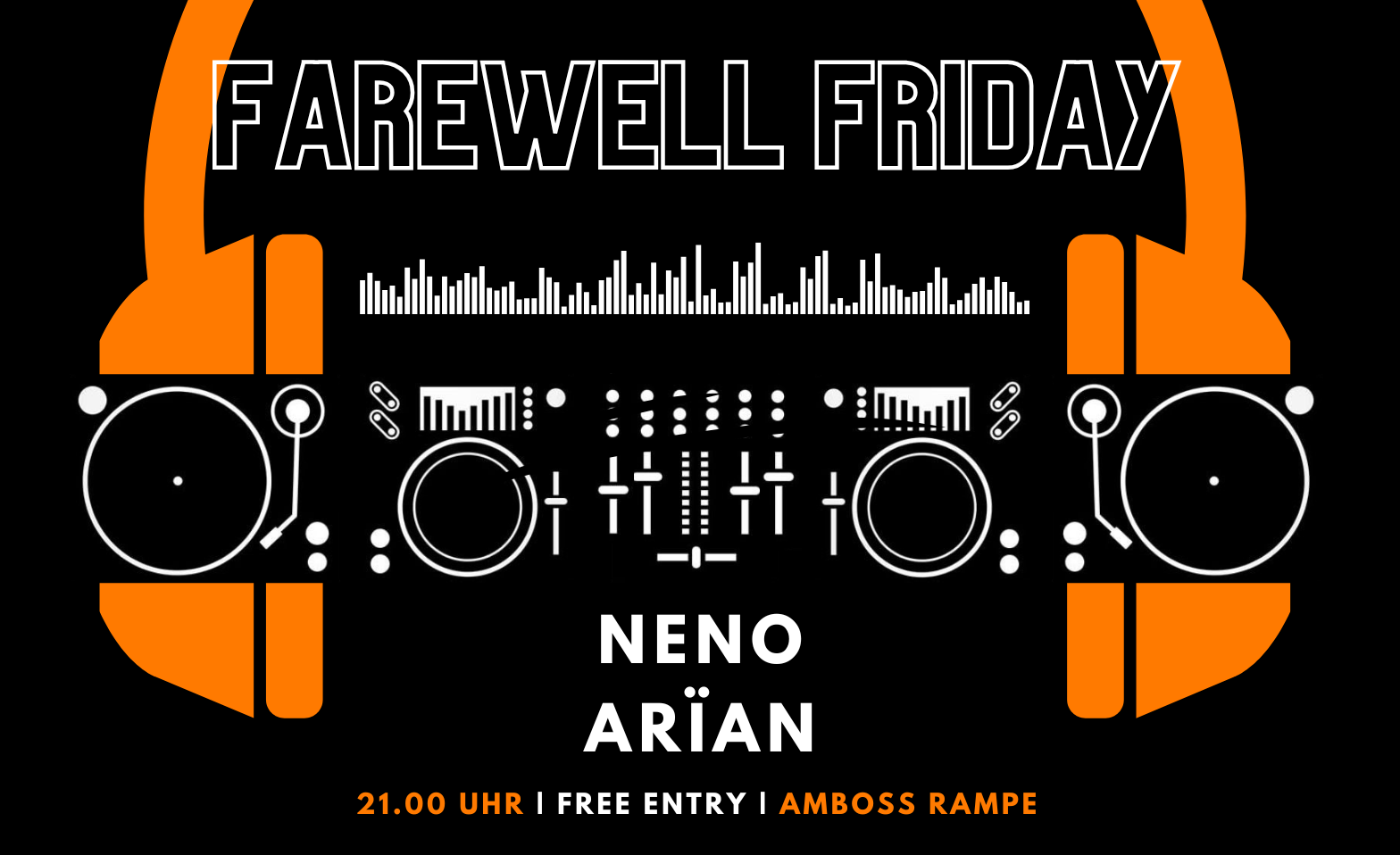 Event-Image for 'FAREWELL FRIDAY'